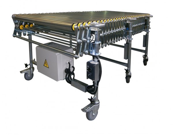 Scherenrollenbahn betrieben