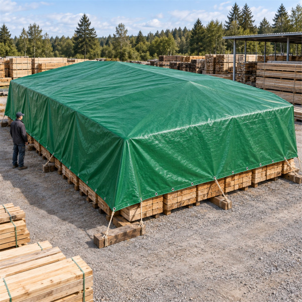 Bändchengewebeplane 10x14m