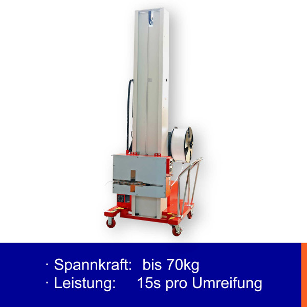 EP-502MH (B) Paletten-Umreifungsmaschine für horizontale Anwendungen