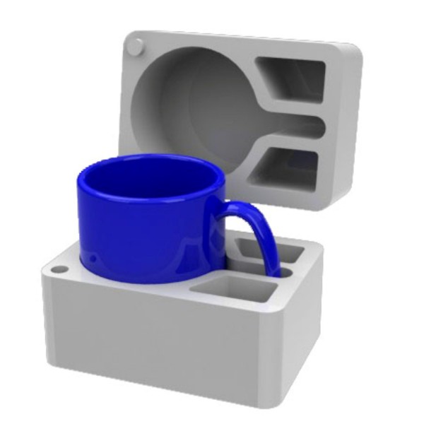 EPS-Tassenverkleidung hoch 138x97x55mm