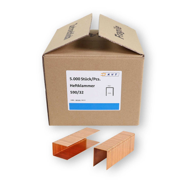 Heftklammer 590/× C VK für Kartonverschlusshefter