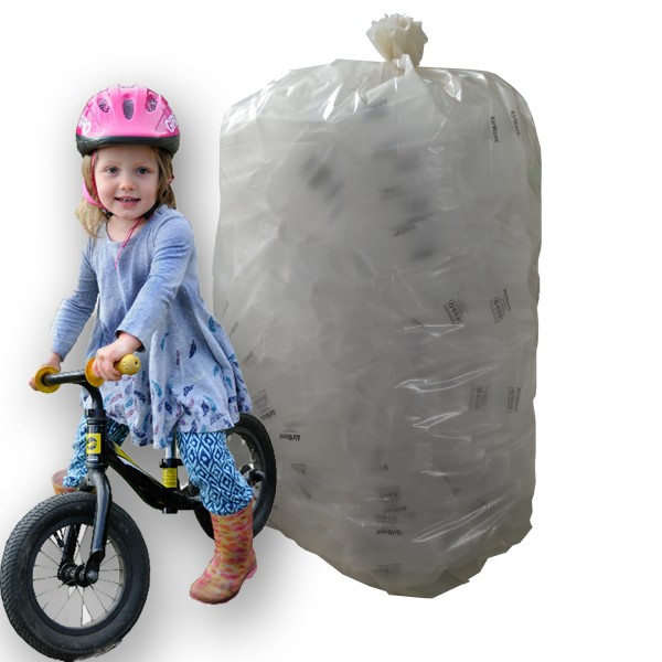 250 Liter | Wertstoffsack | Großraumtüte | Seitenfaltensack