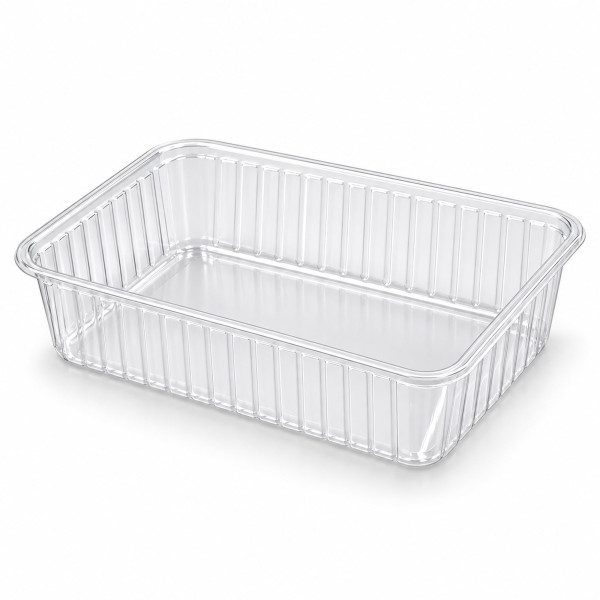 Rechteckschale ohne Deckel 180x133mm 750g