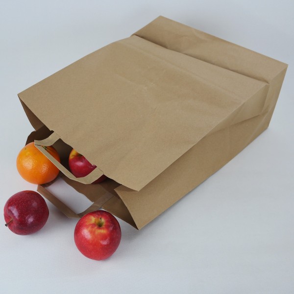 Tragetasche Papier braun