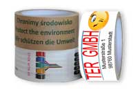 Bedruckte Klebebänder