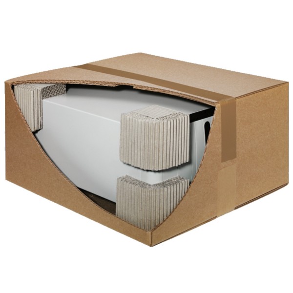 Wellpapppolster Ecken