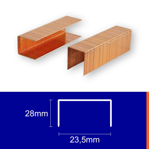 Heftklammer 590/× C VK für Kartonverschlusshefter