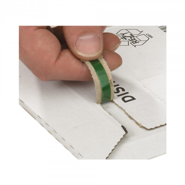 Disk-Pack aus extrem stabiler Wellpappe | weiß