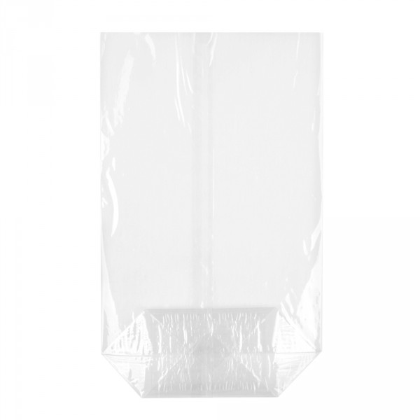 OPP-Kreuzbodenbeutel 145x210mm * Stärke: 30µm