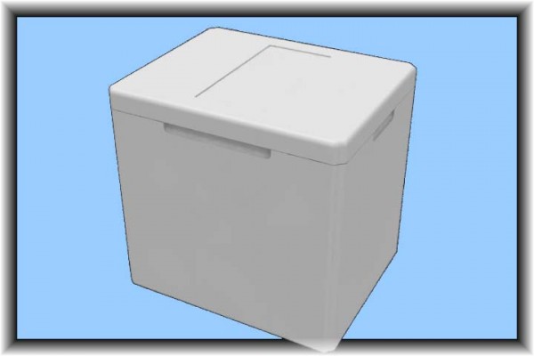 Styropor Isolierbehälter 55 Liter