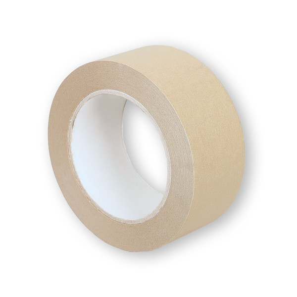 Papier-Klebeband 90µm | 50mm × 50m | Naturkautschuk | braun | PACKBAND