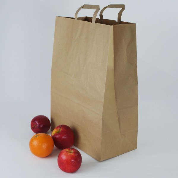 Tragetasche Papier braun