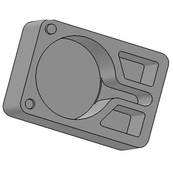 EPS-Tassenverkleidung hoch 138x97x55mm
