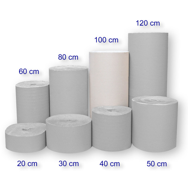 Rollenwellpappe | Breite: 100cm | Länge: 70m