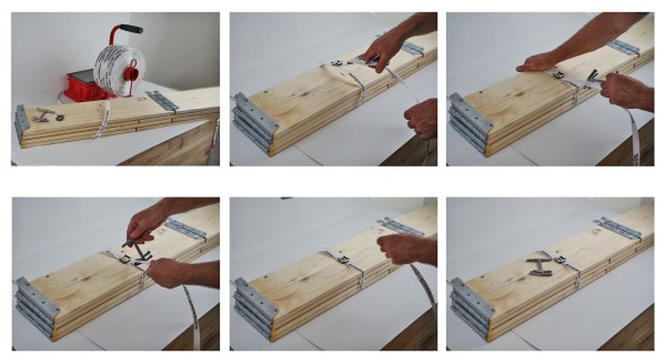 Handspanner mit Cutter für Umreifungsbänder * PP- & PET-Bänder