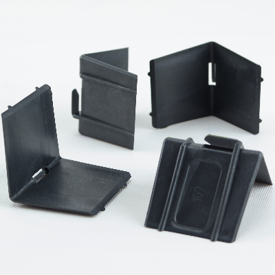 Kunststoffkantenschutz * ohne Dorn mit Banddurchführung starke Ausführung