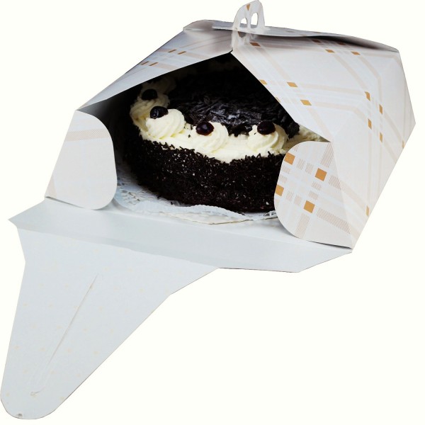 Tortenkarton "Carré" 250×250×70mm