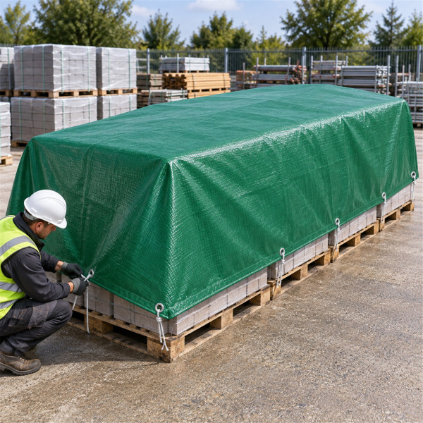 Bändchengewebeplane 4x8m