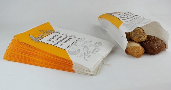 Bäckerfaltenbeutel "Brot & Korn" 3kg
