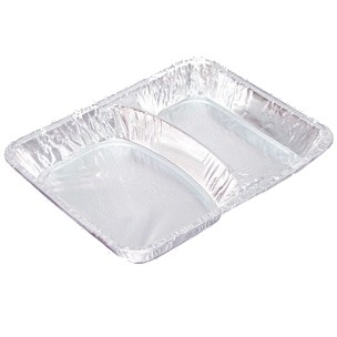 Alumenüschale 2-geteilt 100er * 30mm flach