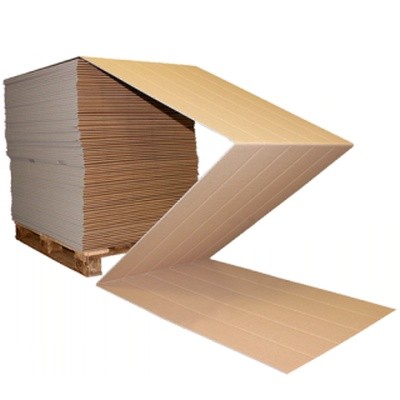 Endloswellpappe 205 mm Rillenabstand zweiwellig