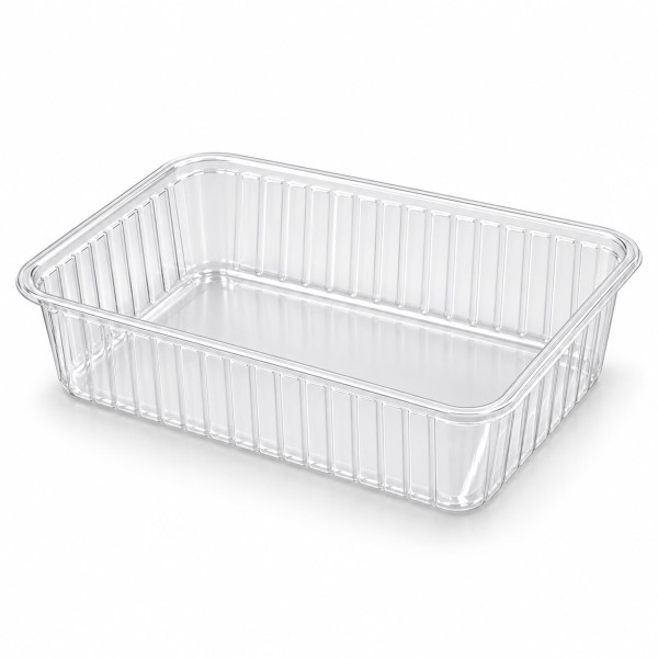 Rechteckschale ohne Deckel 180x133mm 750g