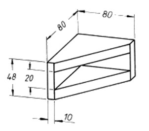 Plattenschutzecke 20 / 80 | 4800 Stück = 1 VE