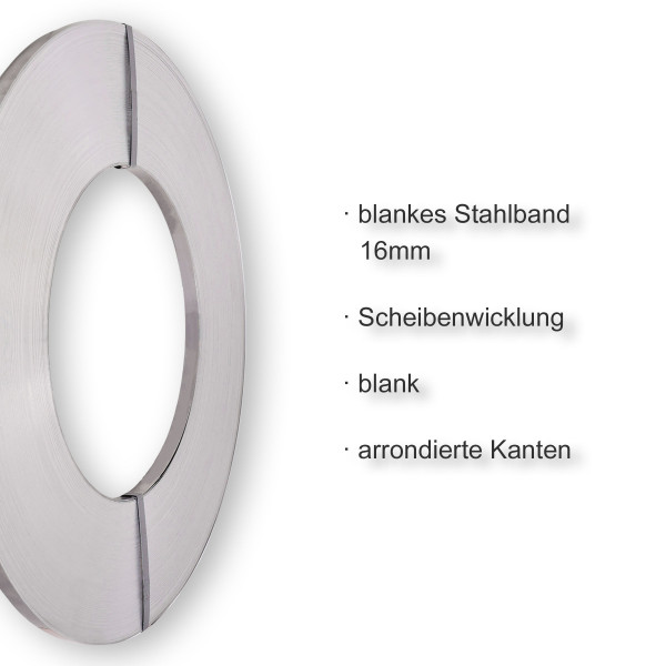 BO51 Stahlband - Umreifungsset | hülsenloser Verschluss
