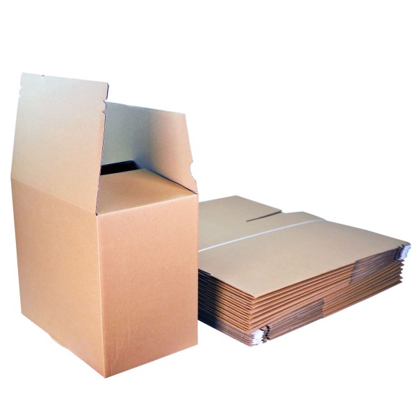 300x170x100mm Automatik-Karton | Aufreißfaden | Selbstklebestreifen