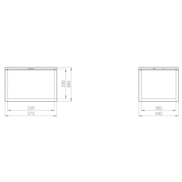 Styropor Isolierbehälter 64,58 Liter