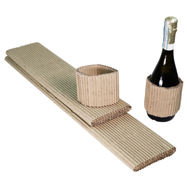 Wellpapppolster O-Form | 8 Stück je Strang