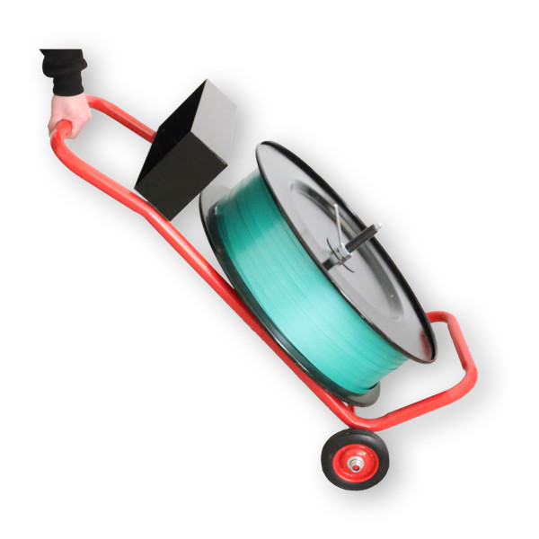 Abrollwagen für PP / PET - Band Rollen