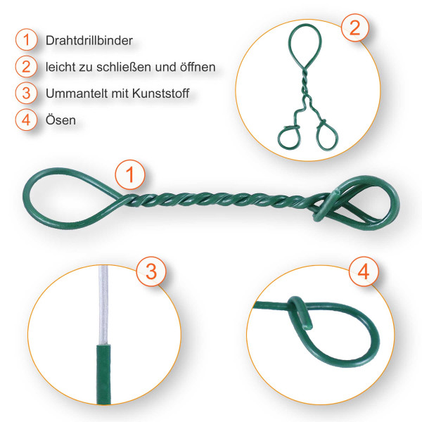 Drahtdrillbinder 160mm