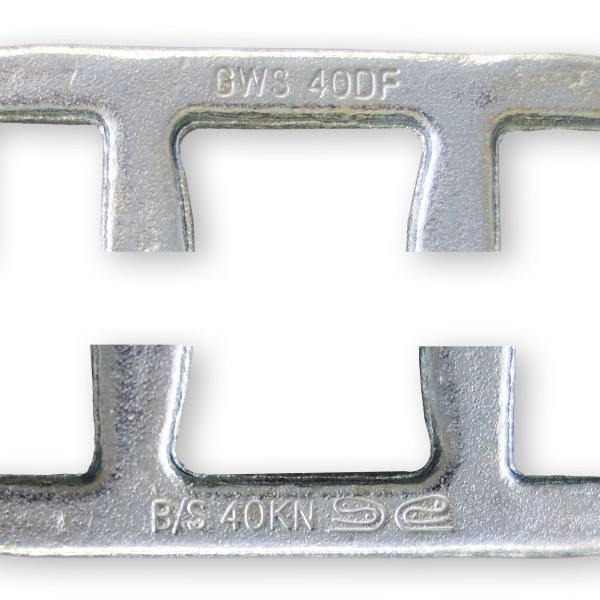 Doppelstegverschluss für PES-Textilband bis 40mm