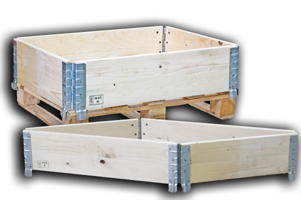 Palettenaufsatzrahmen für Halbpaletten