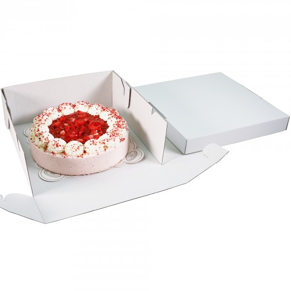 Tortenkarton 320x320x120mm 2-teilig