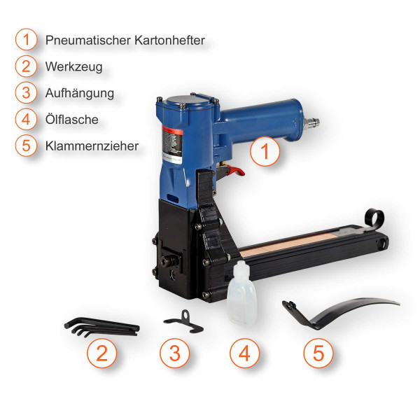 Pneumatischer Kartonhefter ADCSY | ADCSN