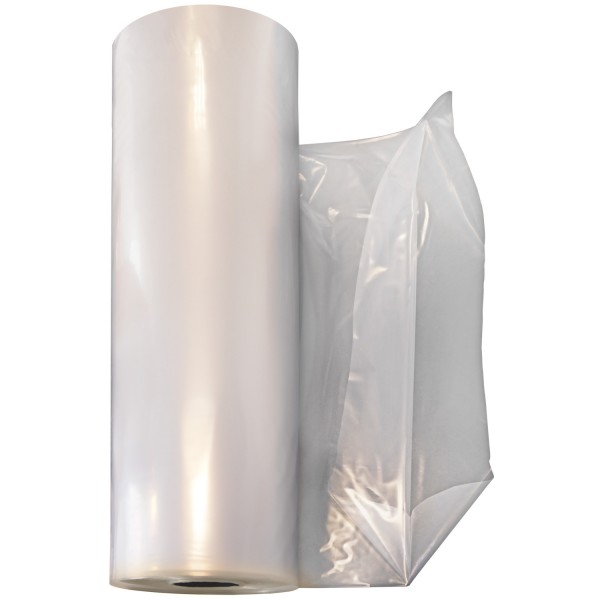 500mm * 250m Rolle * 50µm * LDPE - Schlauchfolie transparent