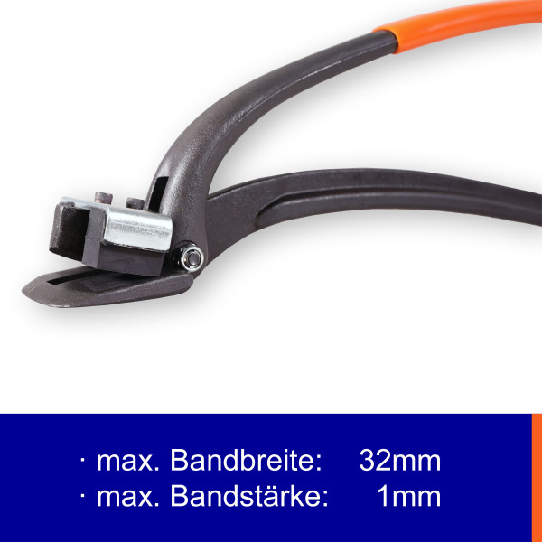 Hochleistungsstahl Bandschneideschere 32mm (H263)
