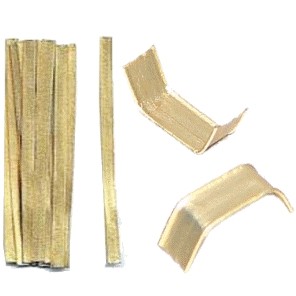 Verschlussclips gold 50mm 1000er