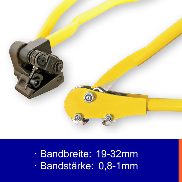 Spanner EP-21 + Zange EK-2 für 32mm Stahlband