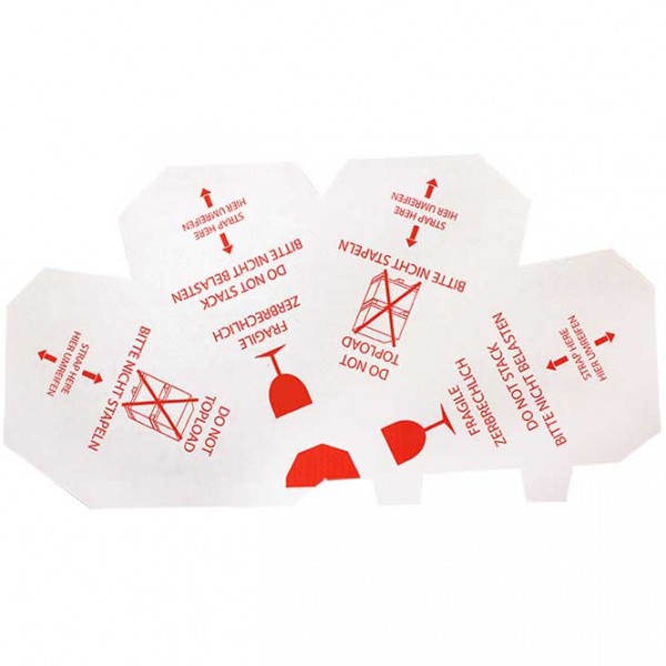 Palettenhütchen 200x200x235mm | Befestigung mit Bandumreifung