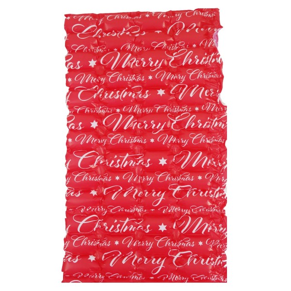 Füll-Fix - Polstermatte 420mm 4-Kammern | 450m (rot) | Design "Merry Christmas"