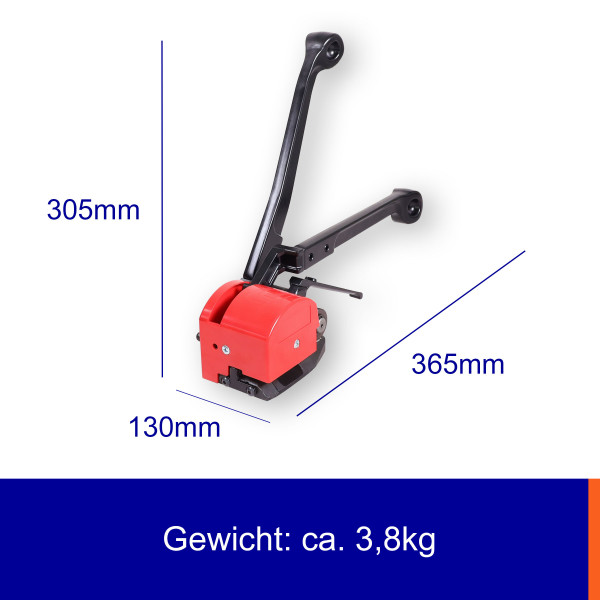 BO-6F | Stahlbandumreifungsgerät | ohne Verschlusshülsen
