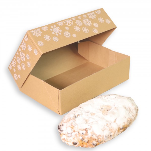 Geschenk- und Stollenkarton "Frohe Weihnachten" | 300×175×80 mm