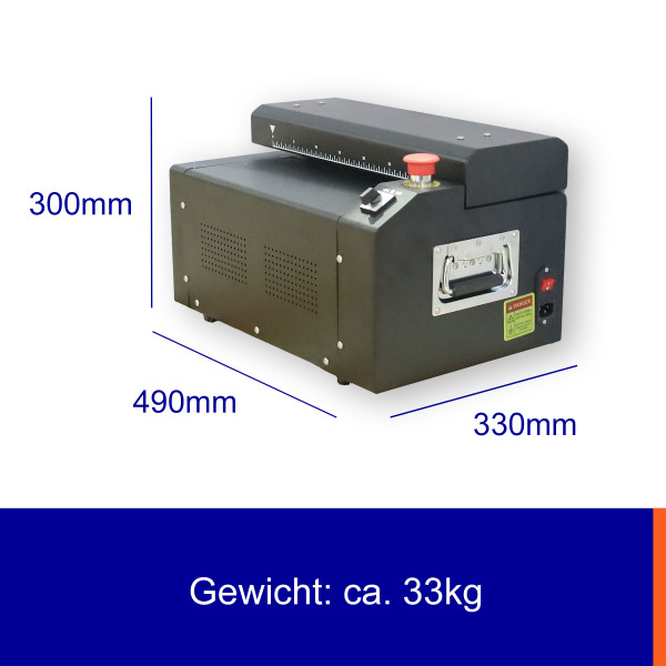 HP-EX2 Kartonschredder | 325mm Schnittbreite