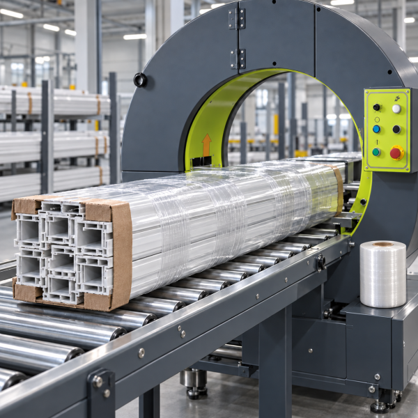 Maschinenstretchfolie | transparent - 23µm - 250mm Breite | Standard Dehnung: 100%