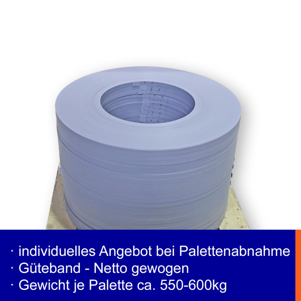 16×0,5mm | Scheibenwicklung | zinkstaublackiert | Verpackungsstahlband