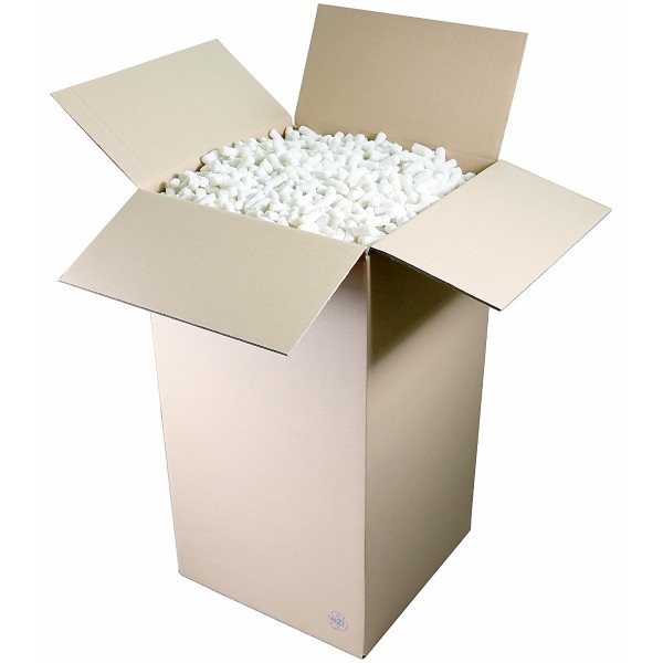 200 Liter | Bio Verpackungschips flupis® | Papierschaumflocken im Karton
