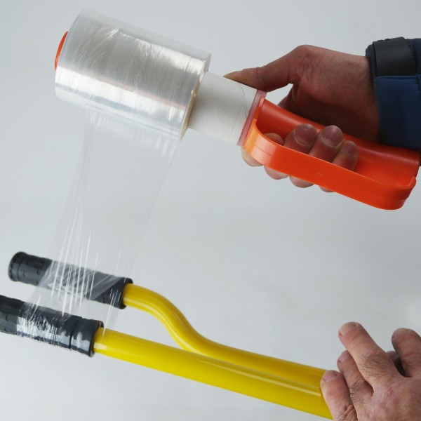 Ministretchfolie - transparent | 23µm | 10cm breit | 140m - Rolle